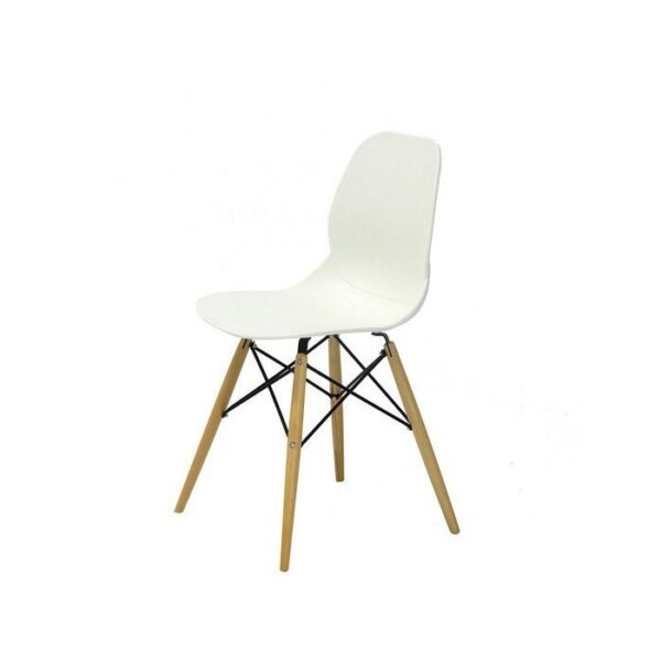 Набор из 4-х стульев на деревянных ножках серый фото и цена, купить