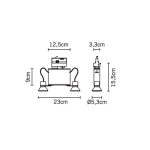 Спот Fabbian ORBIS с двумя поворотными плафонами — изображение 4