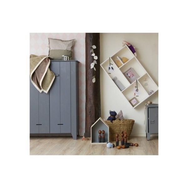 Прикроватная тумбочка  MAX NIGHTSTAND RIGHTWING GREY — изображение 2