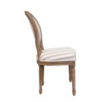 стул с мягкой обивкой Miro pinstripe ver.2 — изображение 2