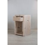 Прикроватная тумба Kiduk белая — изображение 3