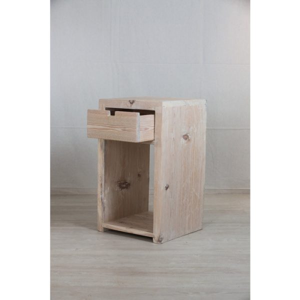 Прикроватная тумба Kiduk белая — изображение 3