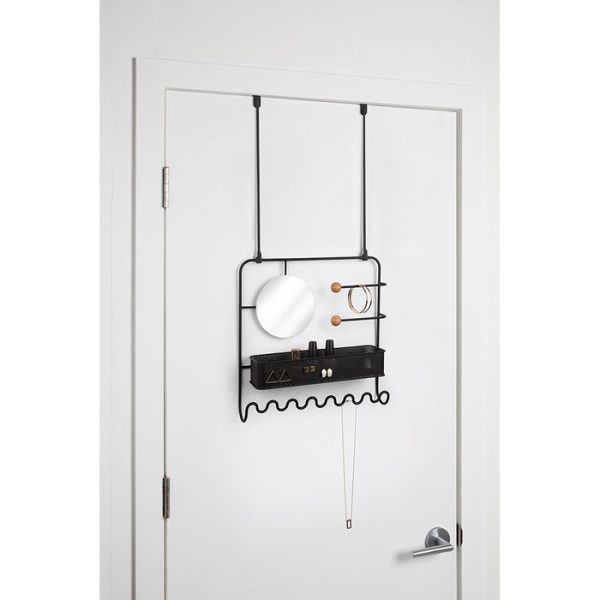 Органайзер для украшений надверный Umbra estique чёрный — изображение 2