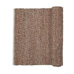 Ковёр Broste KAMMA из кожи и хлопка 200х140 см