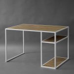 Письменный стол Romero white темный дуб