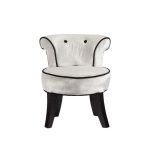 Кресло Loraine с черным дубовым каркасом