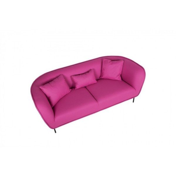 Трехместный диван MAJA  розовый  — изображение 5