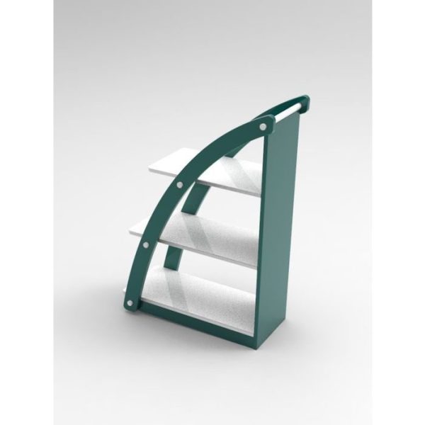 Стеллаж Парус К10 темно-бирюзовый — изображение 16