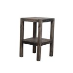 Журнальный стол Inty с серой состаренной поверхностью