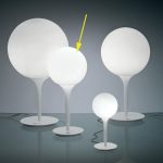 Настольная лампа Artemide Castore из термопластика и выдувного стекла  — изображение 2