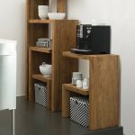 Стеллаж из массива тика d-Bodhi Bric 2 левый