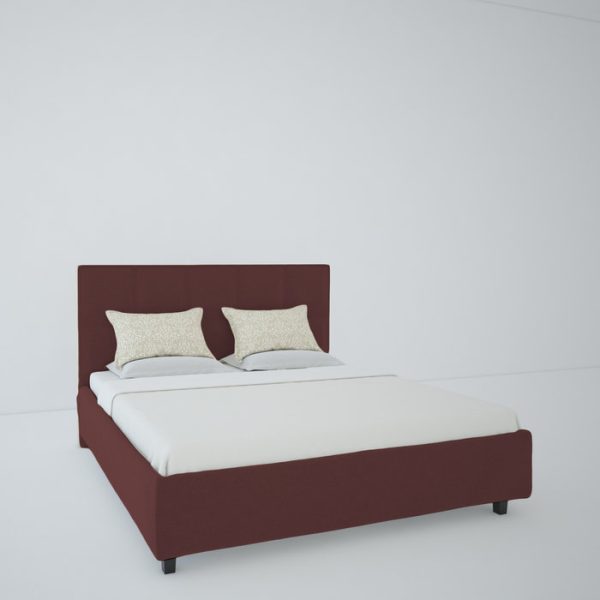 Кровать Royal Black 160х200 см Велюр Коричневый — изображение 4