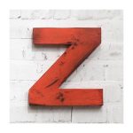  буква из металла ABC