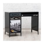  письменный стол Black & White