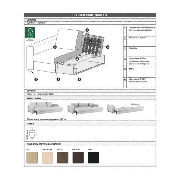 Диван BARI   — изображение 15