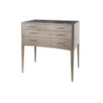 Комод Adelia из светлого дуба и мрамором