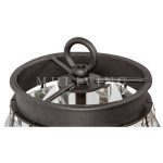 Дизайнерская настольная лампа из металла и стекла — изображение 6