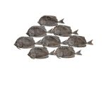 Металлическое Панно рыбки PLAICE