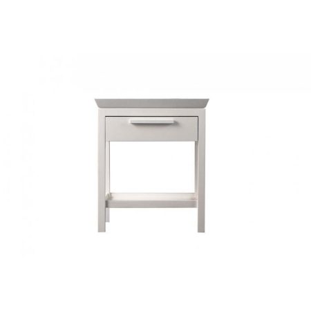 Столик придиванный Ньюпорт с ящиком и полкой