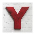  буква из металла ABC