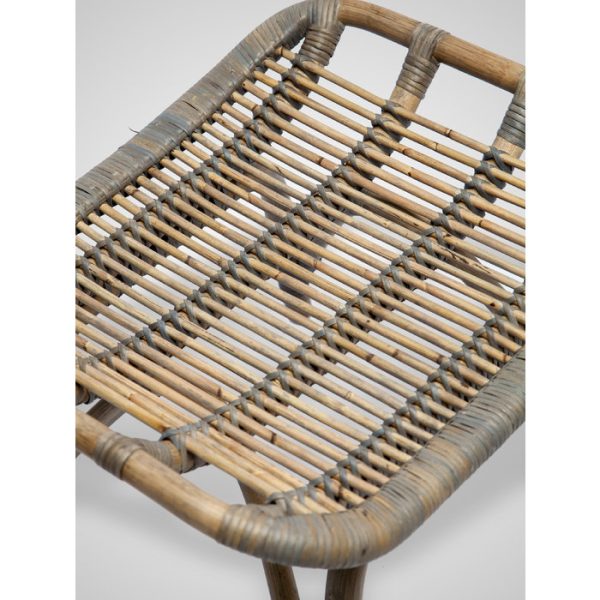 Банкетка из натурального ротанга  53x42x40 см — изображение 3