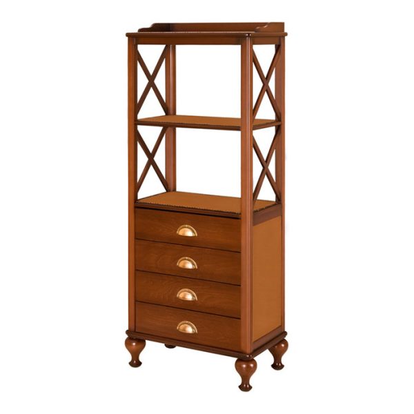 Этажерка Верона - 3 ДК  с четырьмя нижними выдвижными ящиками — изображение 2