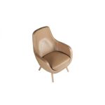 Кресло STEFANI SITS коричневого цвета — изображение 4