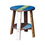 Тумба Ганди из массива древесины старого рыбацкого судна