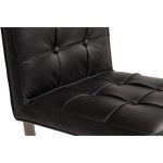 Стул Barcelona Dining Chair Черная Натуральная Кожа — изображение 2