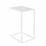 Кофейный стол Poegle white матовое стекло