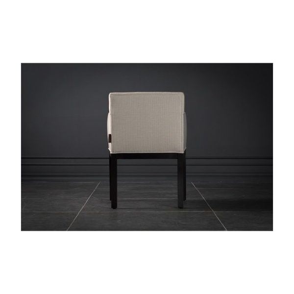 стул с мягкой обивкой голубой — изображение 6