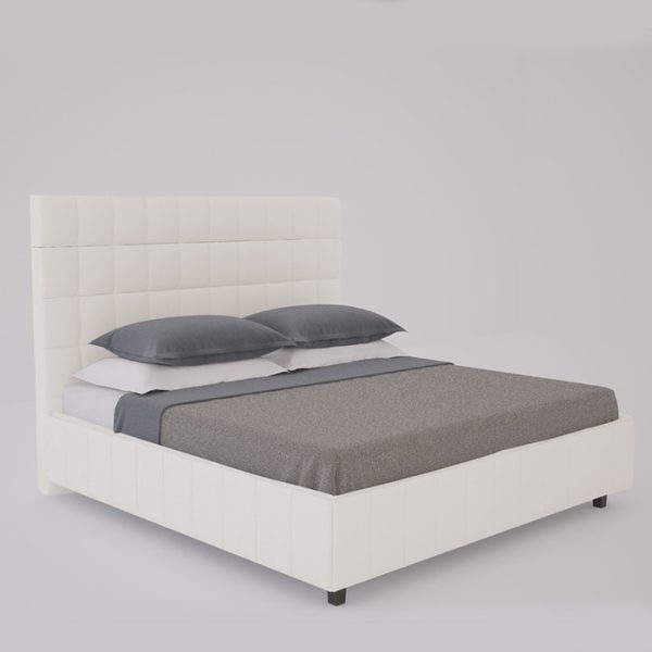 Кровать Shining Modern с мягким изголовьем и прочным деревянным каркасом 140х200 см — изображение 4