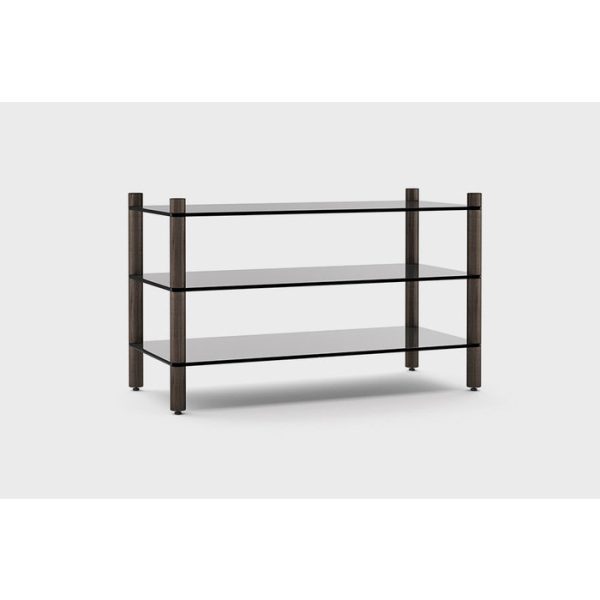 ТУМБА ПОД ТВ Latitude SAGA GLASS SET 002 темный ясень — изображение 2