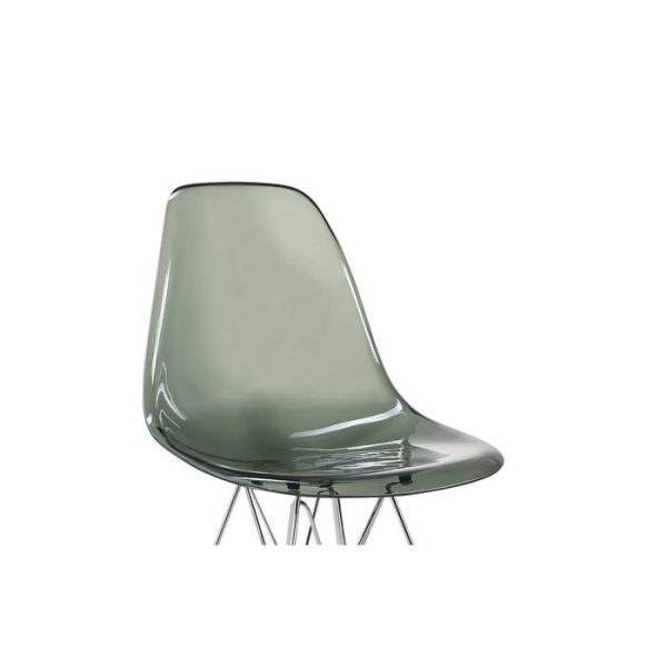 Стул с серым прозрачным сидением  — изображение 3