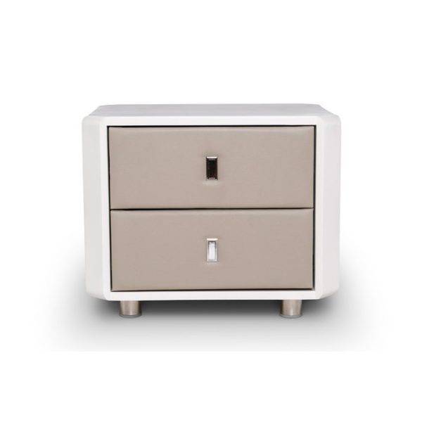 Тумба Prince из кожи и массива дуба — изображение 2