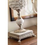 Настольная лампа Le Porcellane Ortensia на металлическом основании — изображение 2