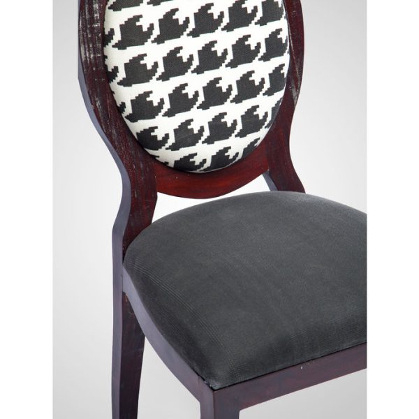 Стул из массива дерева махагони с патиной — изображение 4