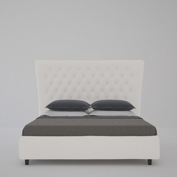 Кровать QuickSand 200х200 Велюр Бежевый — изображение 4