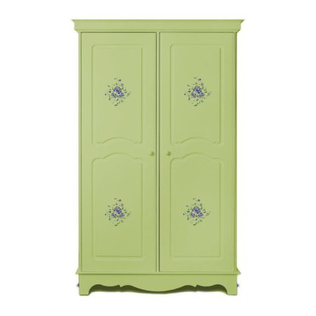 Шкаф Belle Fleur Olive с ручной росписью