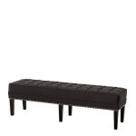 Банкетка  из атласной ткани 45x160x46 см