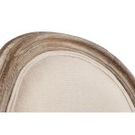 Барный стул Vintage French Round Кремовый Лен — изображение 5