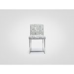 стул с мягкой обивкой в стиле арт-деко