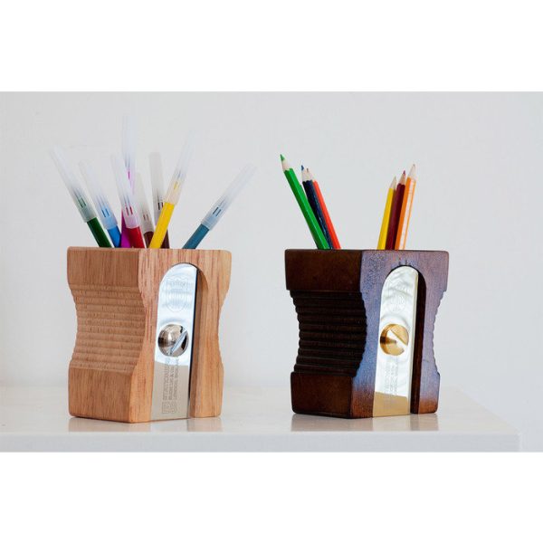 Органайзер для рабочего стола Suck UK sharpener темное дерево — изображение 5