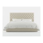 Кровать Letto GM 17 с обивкой из экокожи или велюра 200х200 см