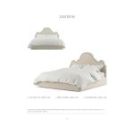 Кровать Jasmine Bed  140х200 см 150х200 см 160х200 см — изображение 3