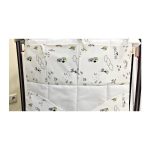 Карман декоративный EllipseFurniture L Белый Вставка Фантазия Зеленый — изображение 5