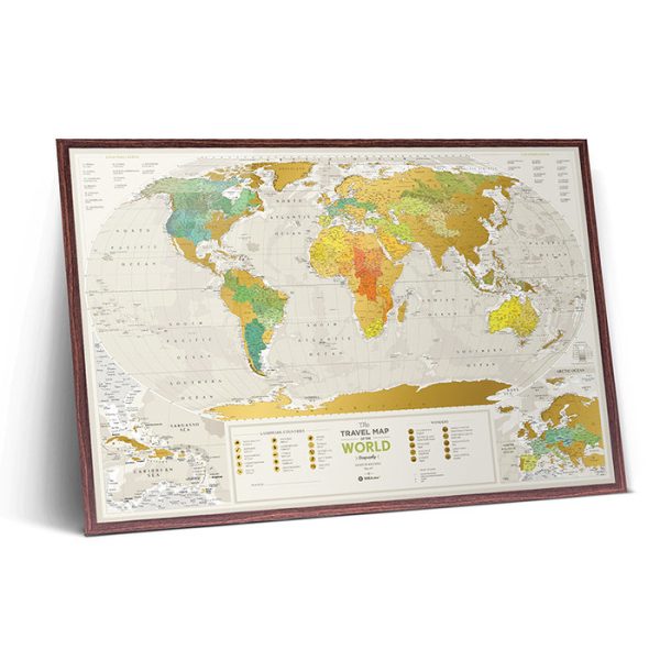 Карта travel map geograghy world — изображение 13