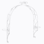 Цветочная маркиза «Флоранс» (белый антик)