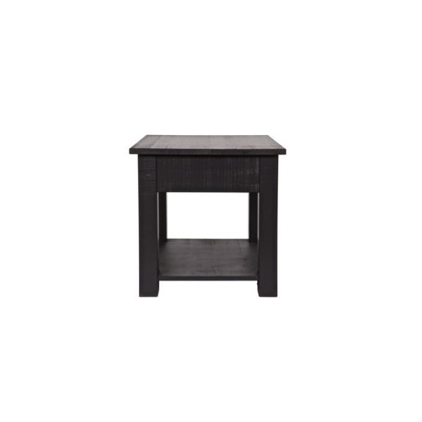 2512product_gallery_photo_3f2c49f8-902f-4c76-a2dd-1b7838458299.JPG Журнальный столик  Boris side table rough sawn black из массива дерева — изображение 1