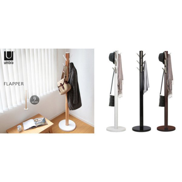 Вешалка Umbra flapper напольная эспрессо/никель — изображение 5